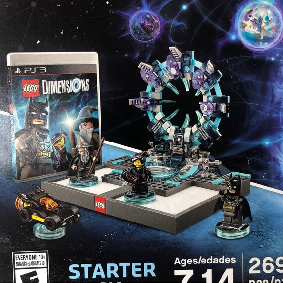 LEGO DIMENSIONS PS3 Starter Pack Batman  PlayStation New in the box NIB - Picture 3 of 9